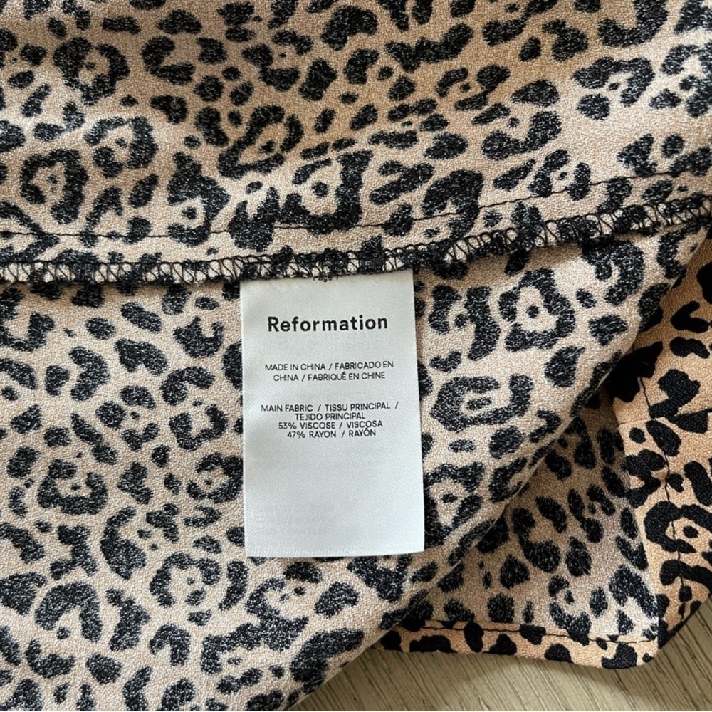 Reformation Marlowe Bengal Dress - Picture 5 of 5